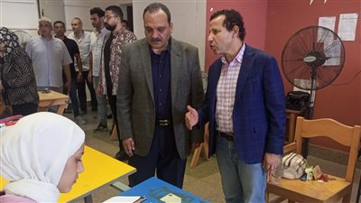 توافد الطلاب على اختبارات القدرات بالفنون التطبيقية في بنها | صور