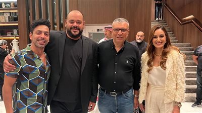 بحضور عمرو الليثي.. أبطال فيلم إكس مراتي يحتفلون بالعرض الخاص في جدة| صور