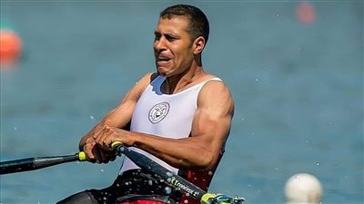 عبد الخالق البنا يتأهل إلى نصف نهائي فاينال C.D بأولمبياد باريس 2024 في التجديف