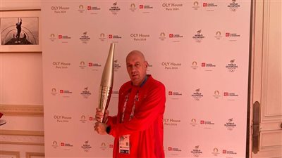 شريف العريان يحضر افتتاح منزل الأولمبيين في باريس ممثلًا عن مصر