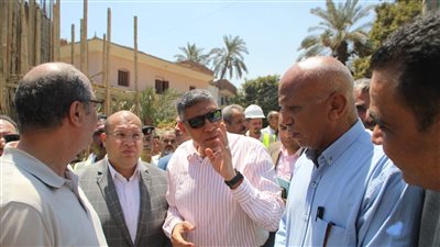 محافظ الجيزة: رفع كفاءة وصيانة كوبري البليدة بالعياط 