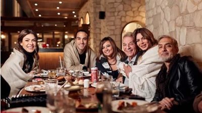 قبل زفافهما غدا.. صور سابقة جمعت بشرى وخالد نجل زوجة محمود حميدة