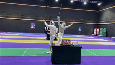 منتخب سلاح السيف رجال يستعد بقوة لمنافسات الفرق بالقرية الأولمبية