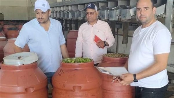 ضبط 5 أطنان مخلل