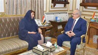 سفيرة الإمارات: نرغب في زيادة عدد الطلاب الإماراتيين للدراسة داخل جامعة القاهرة