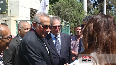 محافظ الجيزة يتفقد أعمال تطوير حديقة الحيوان