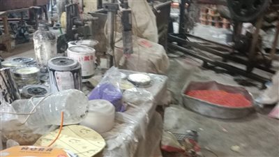 حماية المستهلك يضبط مصنعين غير مُرخصين لتصنيع الكابلات والمواسير الكهربائية المُقلدة بالقناطر الخيرية