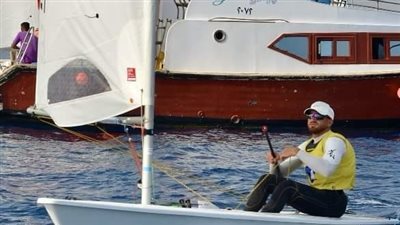 علي بدوي يحقق المركز 37 في سباق القوارب بأولمبياد باريس 2024