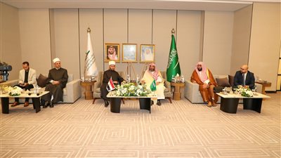 وكيل الشئون الإسلامية بالسعودية لـ أسامة الأزهري: مسيرتكم العلمية تسعدنا