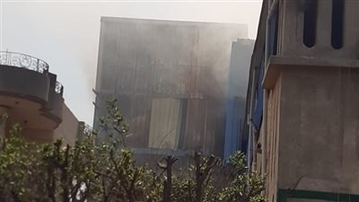 السيطرة على حريق نشب في مخزن مواد غذائية بالبحيرة دون وقوع إصابات| صور