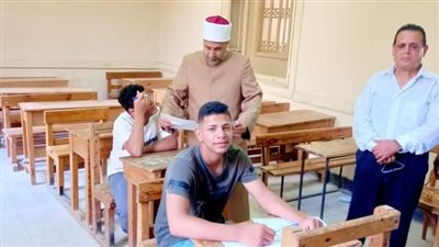 ختام امتحانات الدور الثاني لـ نقل الثانوية الأزهرية بالشرقية دون شكاوى| صور