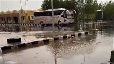 سقوط أمطار غزيرة على ميناء قسطل جنوب أسوان ومناطق من الوادي الجديد| بث مباشر 