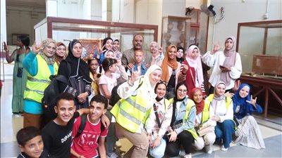 المتحف المصري بالتحرير ينظم أولى فعاليات المدرسة الصيفية لذوي الاحتياجات الخاصة | صور 