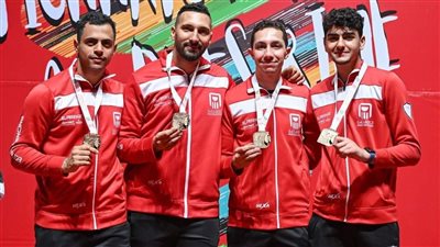 منتخب سلاح الشيش يحتل المركز الثامن في منافسات الفرق بأولمبياد باريس