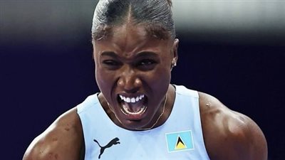 إنجاز تاريخي.. عداءة جزيرة سانت لوسيا تحرز ذهبية منافسات ألعاب القوى بـ أولمبياد باريس