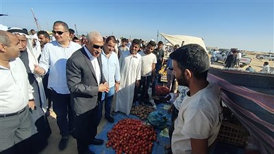 بعد توقفه لسنوات.. محافظ شمال سيناء يتفقد سوق الجورة بالشيخ زويد