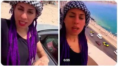 نازحة فلسطينية تسخر من زحام مدينة الإسكندرية.. والمتابعون يلقنونها درسًا في الوطنية وحب مصر 