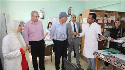 محافظ المنيا يتفقد المركز الطبي الشرقي ويوجه بتوفير وسائل الرعاية الصحية للمترددين