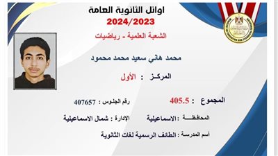 ربنا مضيعش تعبه.. فرحة والد الأول على الثانوية العامة علمي رياضة: هيحقق حلمه ويدخل هندسة| فيديو