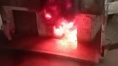السيطرة على حريق بمخزن أخشاب في الإسكندرية