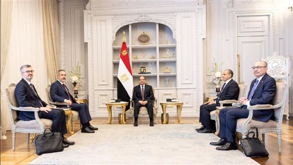  الرئيس السيسي يستقبل