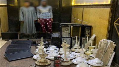 ضبط المتهمين بسرقة مدرستين ومحولات كهرباء بأسوان 
