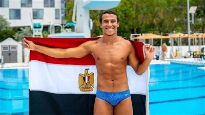 محمد فاروق يحرز المركز الـ 23 في تصفيات الغطس بـ أولمبياد باريس 2024 