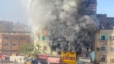 الحماية المدنية تسيطر على حريق هائل اندلع في إحدى الشركات بالفيوم