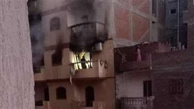 وفاة 3 صغار أشقاء في حريق شقة بدمنهور