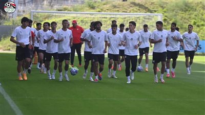 منتخب مصر الأولمبي يؤدي تدريبات قوية وحماسية استعدادا للقاء المغرب 