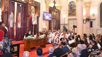 البابا تواضروس الثاني يعقد اجتماعا بكنيسة السيدة العذراء بالإسكندرية