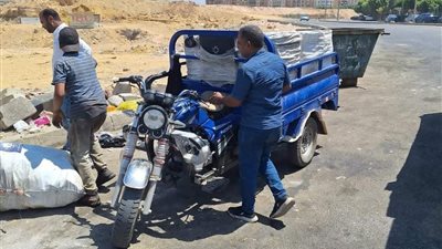 أكبر حملة ضد النباشين.. جهاز العبور يصادر 34 تروسيكلا ويتخذ الإجراءات القانونية ضد أصحابها