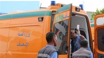 إصابة 3 أشخاص إثر تصادم ميكروباص برصيف في حلوان