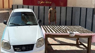 بـ7.4 مليون جنيه.. ضبط تجار مخدرات بحوزتهم 92 كيلو حشيش في مطروح وسيناء