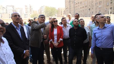 محافظ الجيزة يتفقد الأعمال الإنشائية بمجمع مدارس عمرو بن العاص ببولاق الدكرور