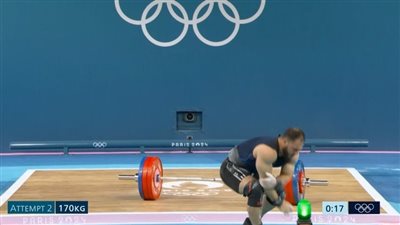 انسحاب كريم كحلة من منافسات رفع الأثقال بأولمبياد باريس بسبب الإصابة