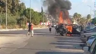 مسيرة إسرائيلية تستهدف سيارة جنوب لبنان.. وأنباء عن اغتيال أحد قادة حماس