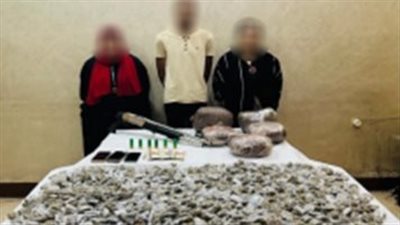 مخدرات وسلاح.. ضبط 15 متهمًا خلال حملات أمنية في 6 محافظات | صور