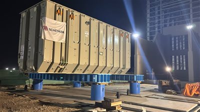 بدء أعمال تركيب أول محول بمحطة الربط المصري السعودي في مدينة بدر