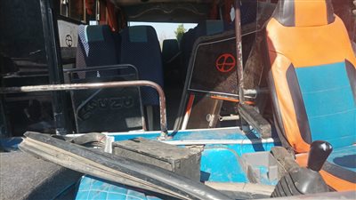 إصابة 24 شخصًا في حادث تصادم أتوبيس بسيارة نقل على الطريق الزراعي ببنها |أسماء 