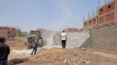 الشرقية تسترد 60 فدانا في ثاني مراحل الموجة 23 لإزالة التعديات