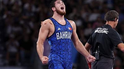 البحريني أحمد تاج الدين يحقق ميدالية ذهبية في منافسات المصارعة بأولمبياد باريس