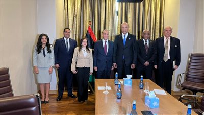 وزير الخارجية يلتقي نائب رئيس المجلس الرئاسي الليبي