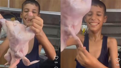 أخيرًا فراخ يا أمي.. صغير فلسطيني يعبر عن فرحته بالحصول على دجاجة