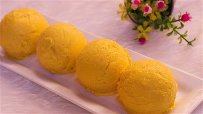 طريقة عمل ايس كريم المانجو طبيعي.. وصفة جديدة بالزبادي