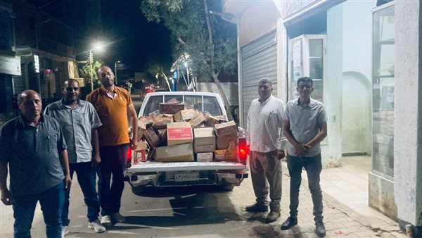 ضبط سلع غذائية منتهية