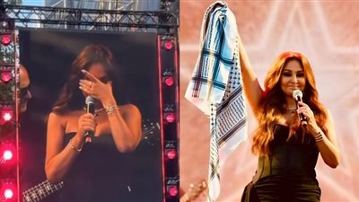 بكاء ودعم لأهالي غزة.. أبرز لقطات حفل إليسا بالسويد 