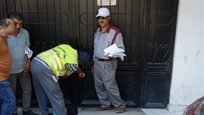 غلق وتشميع محلات تجارية لمخالفتها شروط التعاقد بمدينة دمياط الجديدة