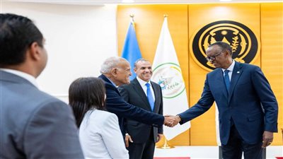 بحضور مجدي يعقوب.. وزير الخارجية يلتقي الرئيس الرواندي ويؤكدان تقدير الصداقة التاريخية للبلدين