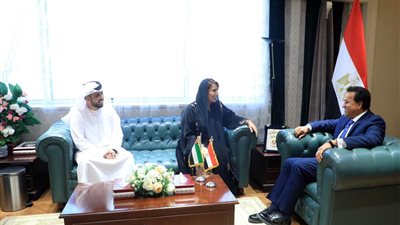 وزير الصحة يبحث مع السفيرة الإماراتية خطة الدعم الصحي للفلسطينيين القادمين من غزة